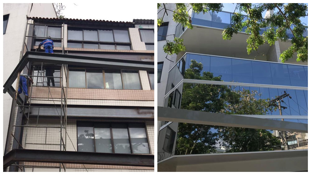 Construção de Varanda